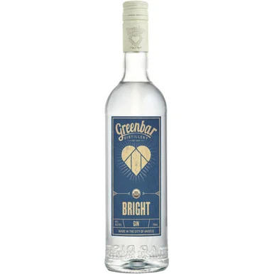 Greenbar Bright Organic Gin 750ml