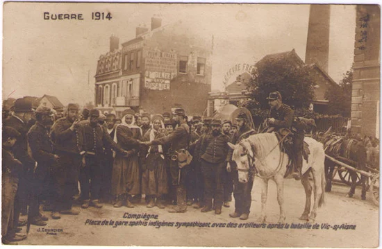 Guerre 1914 - Oxygenee Cusenier Postcard