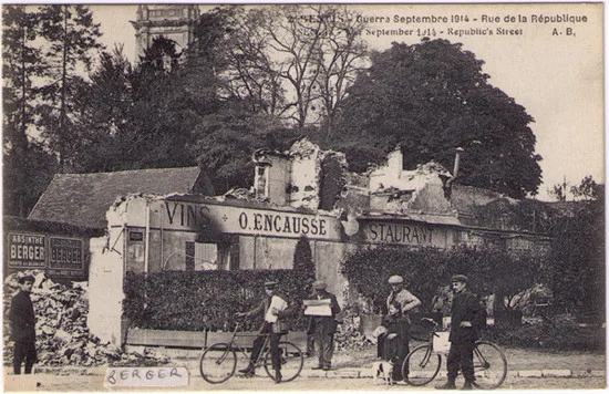 Guerre de 1914 - Absinthe Berger Postcard 46010