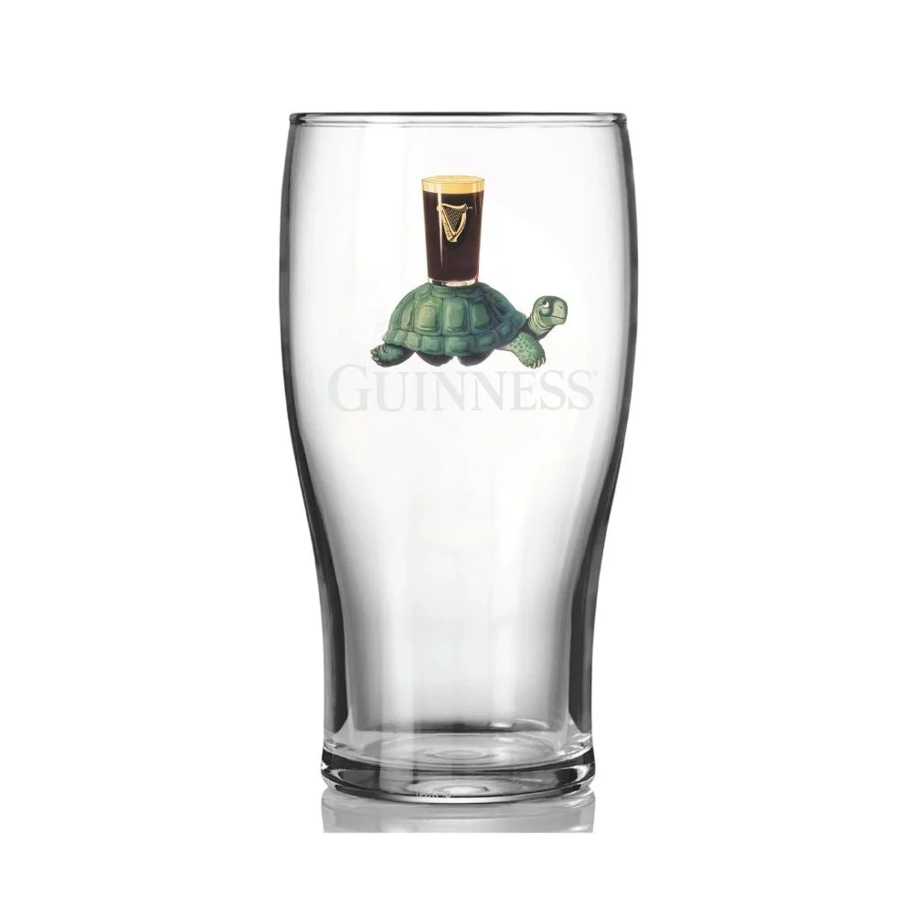 Guinness Gilroy Tortoise Pint Glass