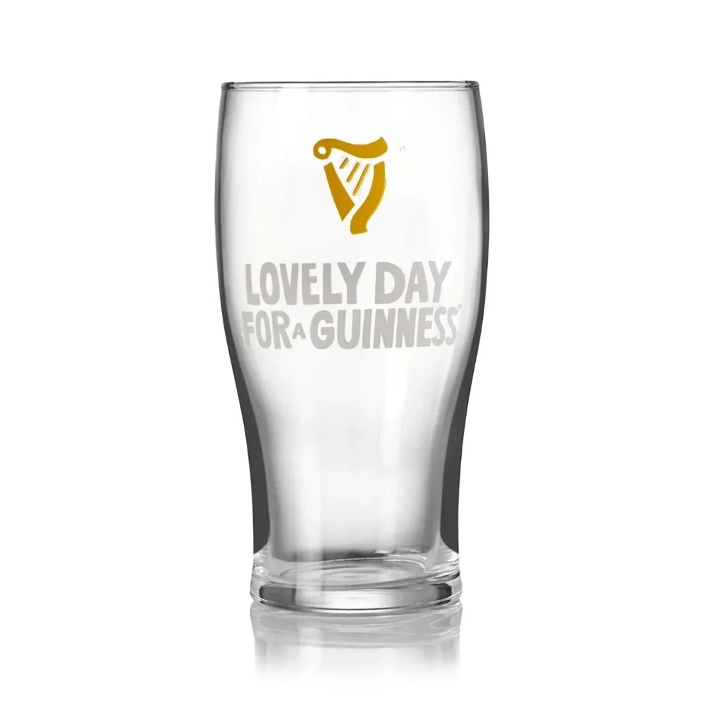 Guinness Lovely Day Pint Glass