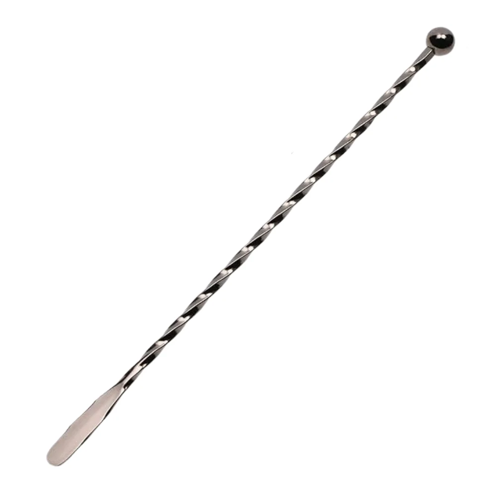 Gunmetal Twisted Stir Stick