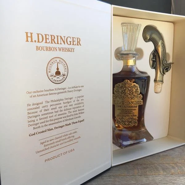 H. Deringer Bourbon Whiskey