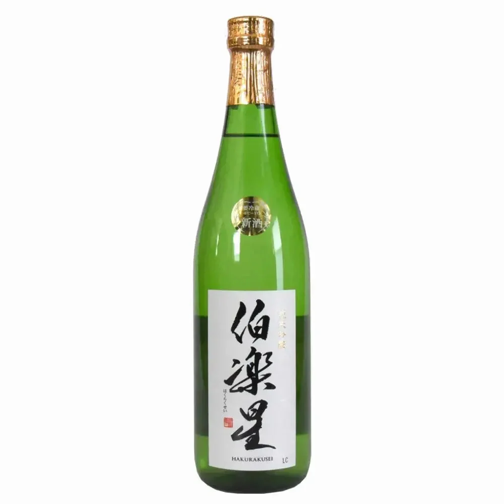 Hakurakusei Junmai Ginjo Sake 720ml