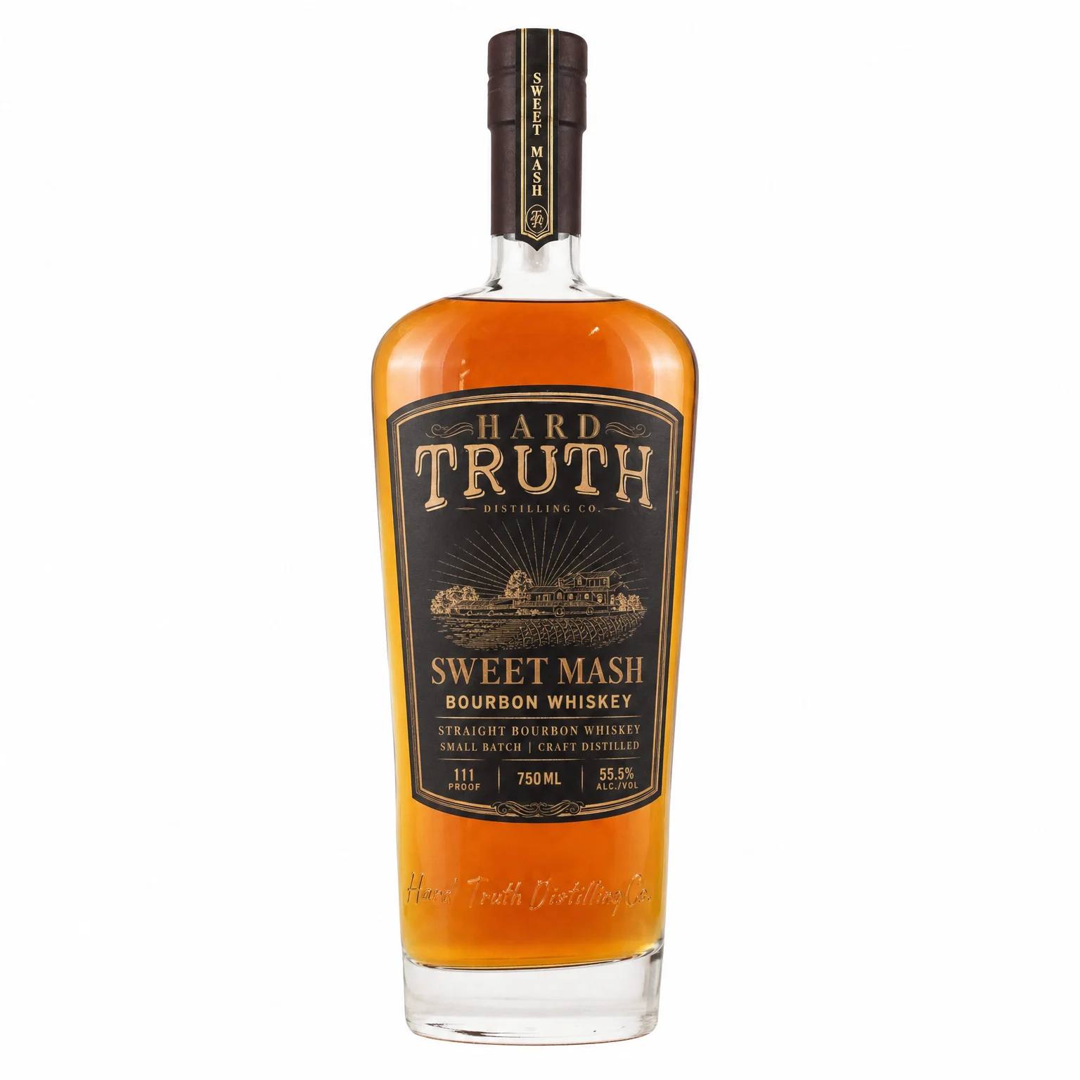 Hard Truth Sweet Mash Bourbon Whiskey 750ml