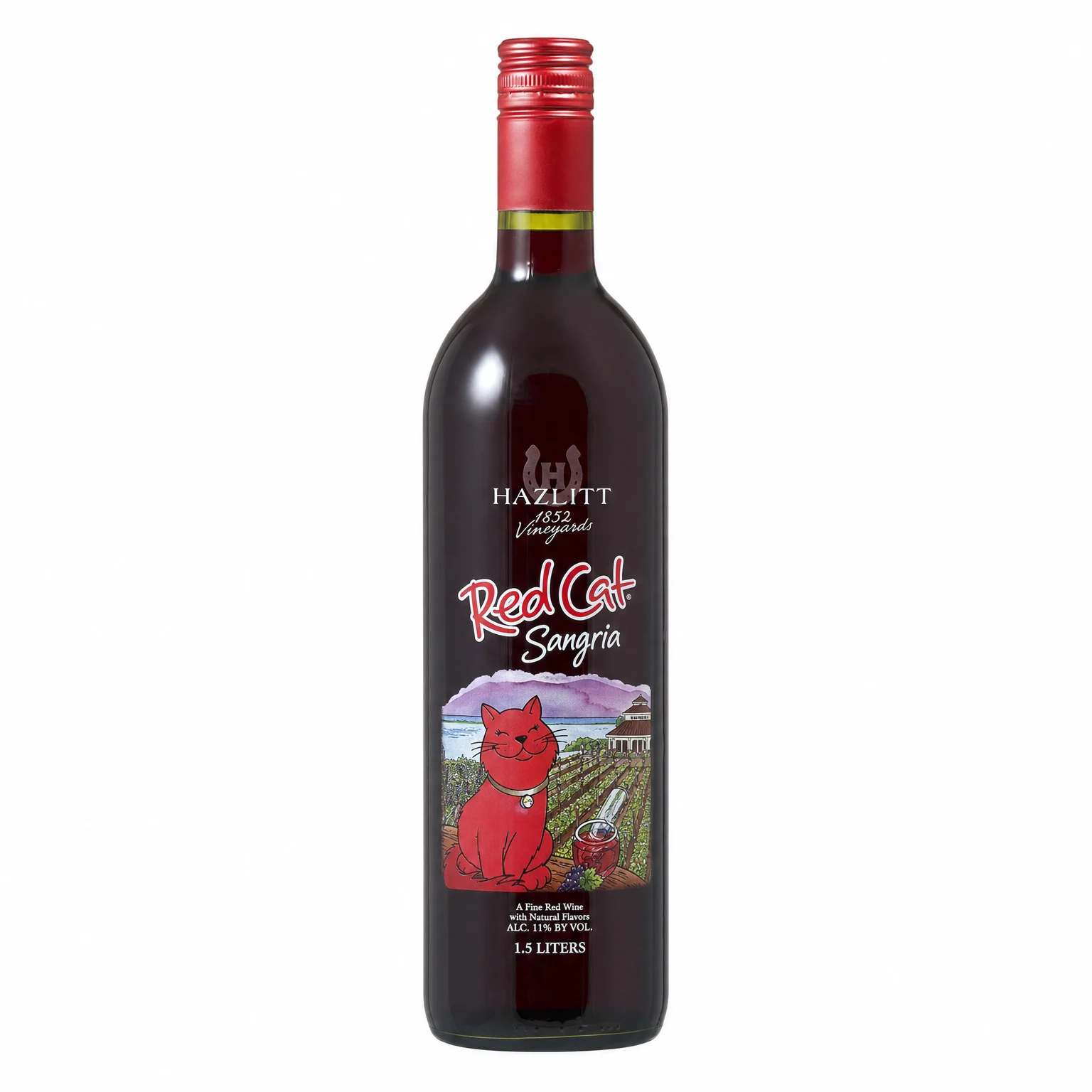 Hazlitt Red Cat Sangria 1.5L