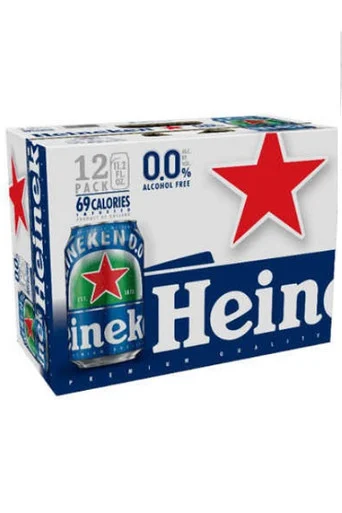Heineken 0.0 Non-Alcoholic 12pk cans