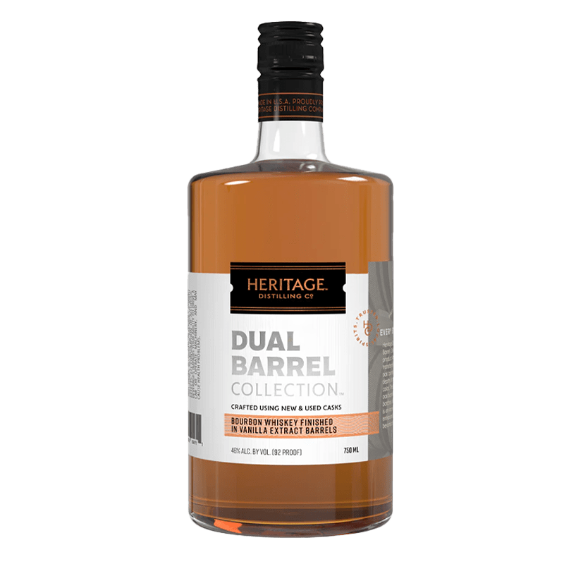 Heritage Distilling Dual Barrel (Vanilla) Bourbon Whiskey 750mL