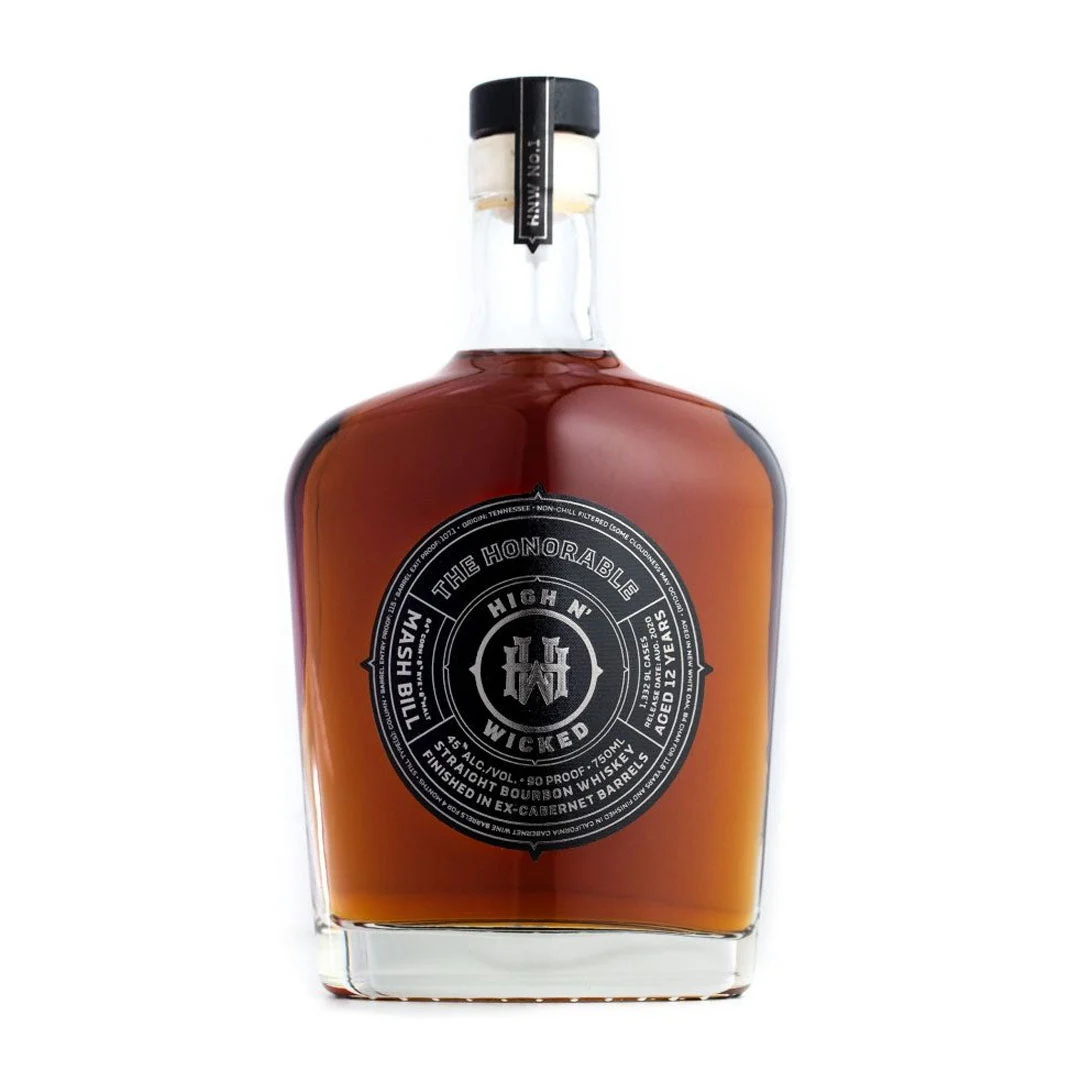 High n' Wicked The Honorable Straight Bourbon Whiskey