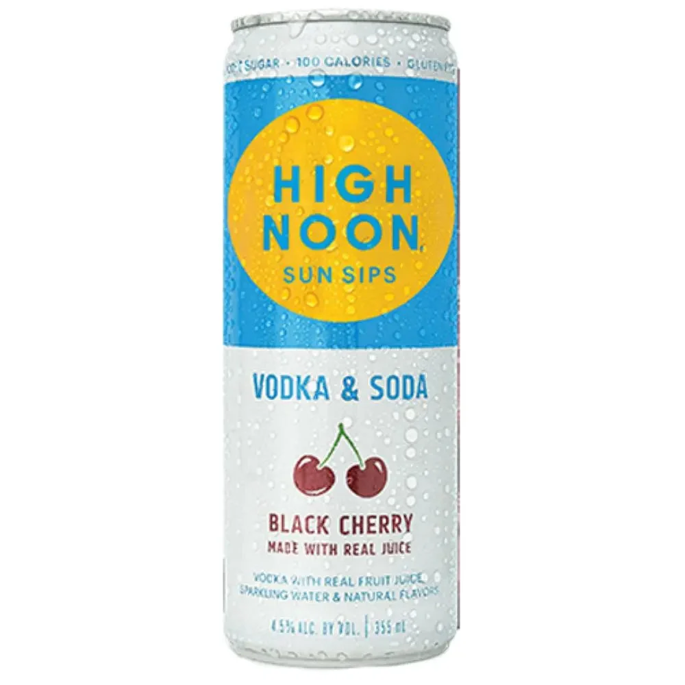 High Noon Vodka & Soda Black Cherry 355ml CAN