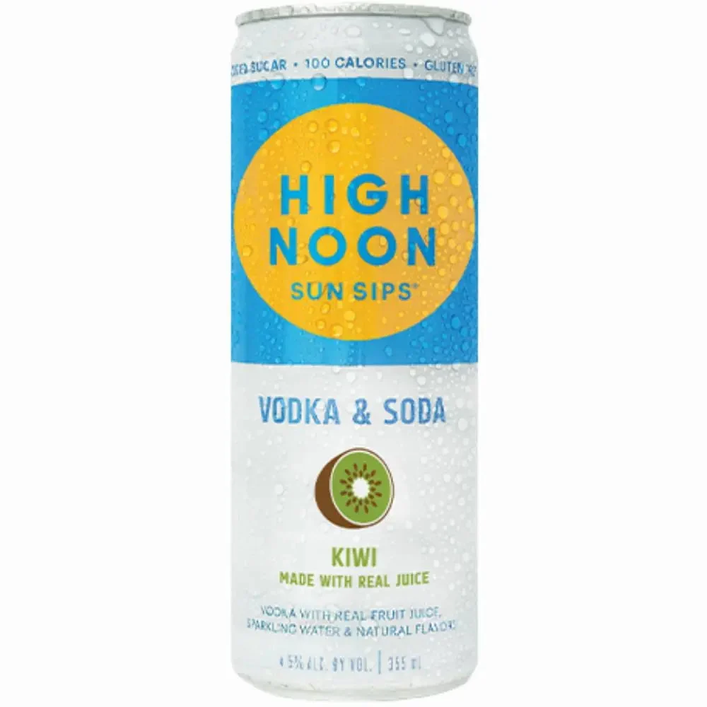 High Noon Vodka & Soda Kiwi 355ml CAN
