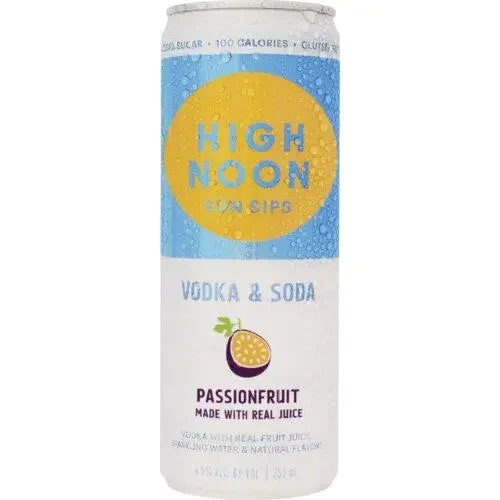 High Noon Vodka & Soda Passion Fruit 355ml Can