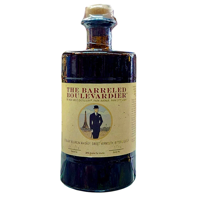 High Weat The Barreled Boulevardier Sweet Vermouth Bitter Bourbon Whiskey Liqueur - 750ml