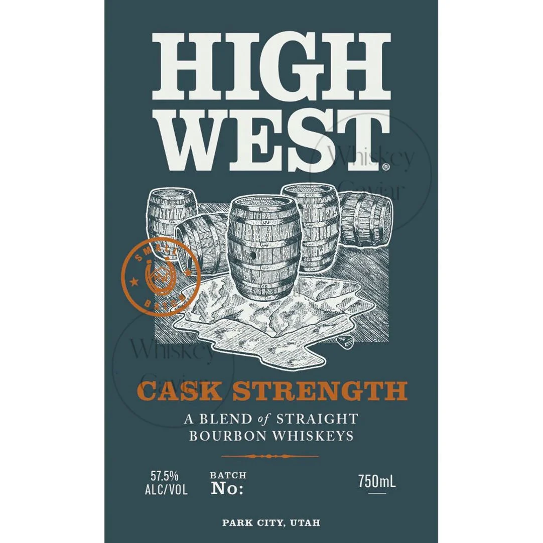 High West Cask Strength Blended Bourbon