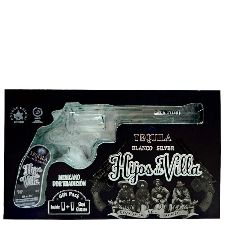Hijos De Villa 2 Shot Glass Gift Set Silver Tequila - 200ml