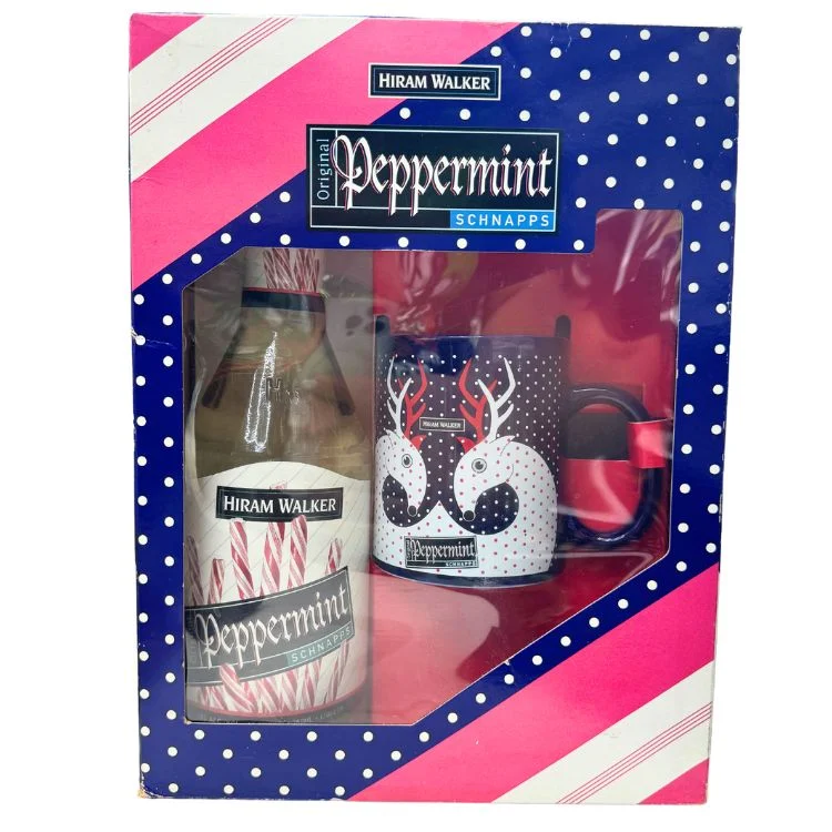 Hiram Walker Peppermint Schnapps Gift Set - 750ml