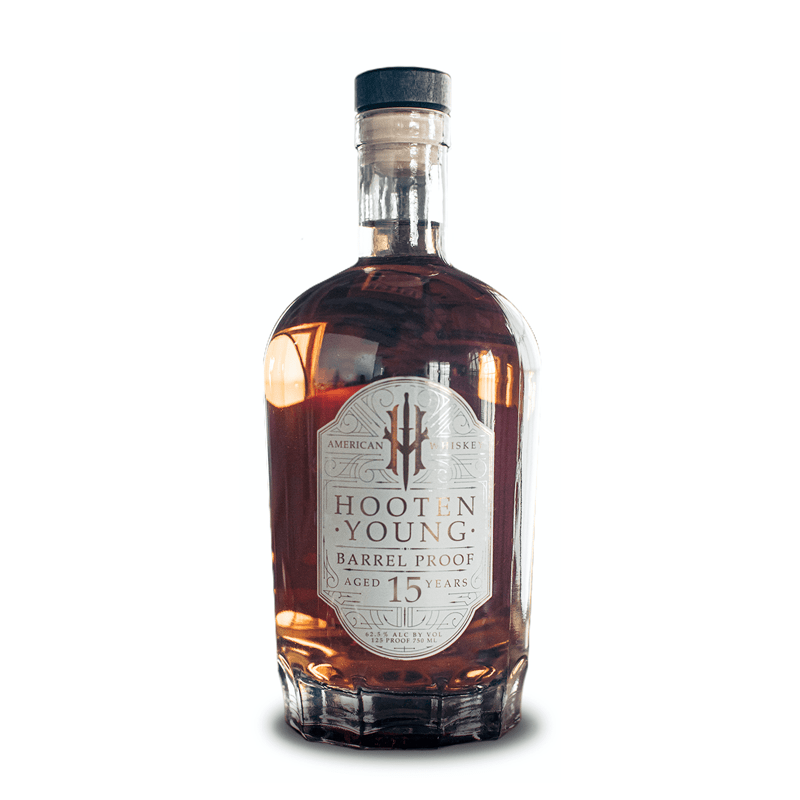 Hooten Young 15 Year Barrel Proof American Whiskey 750mL