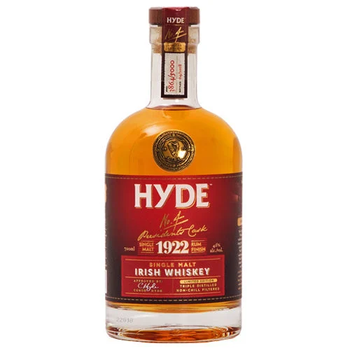 Hyde No. 4 President's Cask 6yr Rum Cask Irish Whiskey