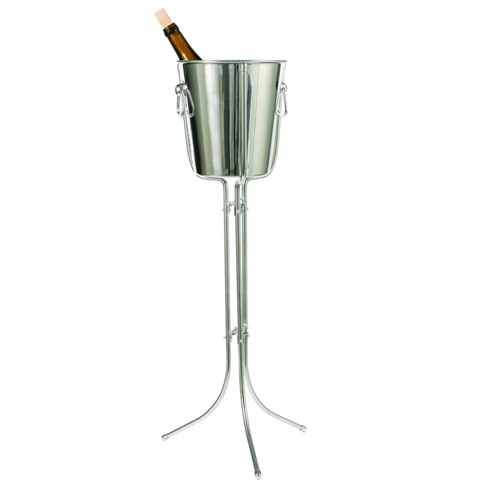 Ideal Stainless Steel Wine Bucket & Stand (2 pieces)