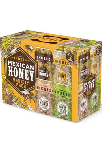 Indeed Brewing Company Mexican Honey Variety 12pk 12oz cans