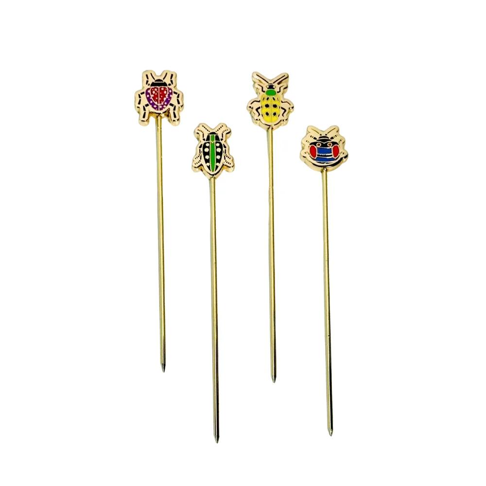 Insect Cocktail Pins (set of 4)