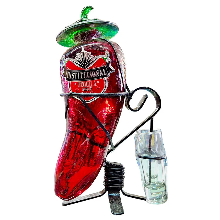 Institucional Techila Red Chili Pepper Gold Tequila - 750ml