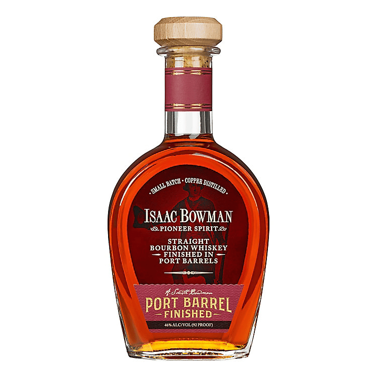 Isaac Bowman Straight Bourbon Port Barrel Finished750ml