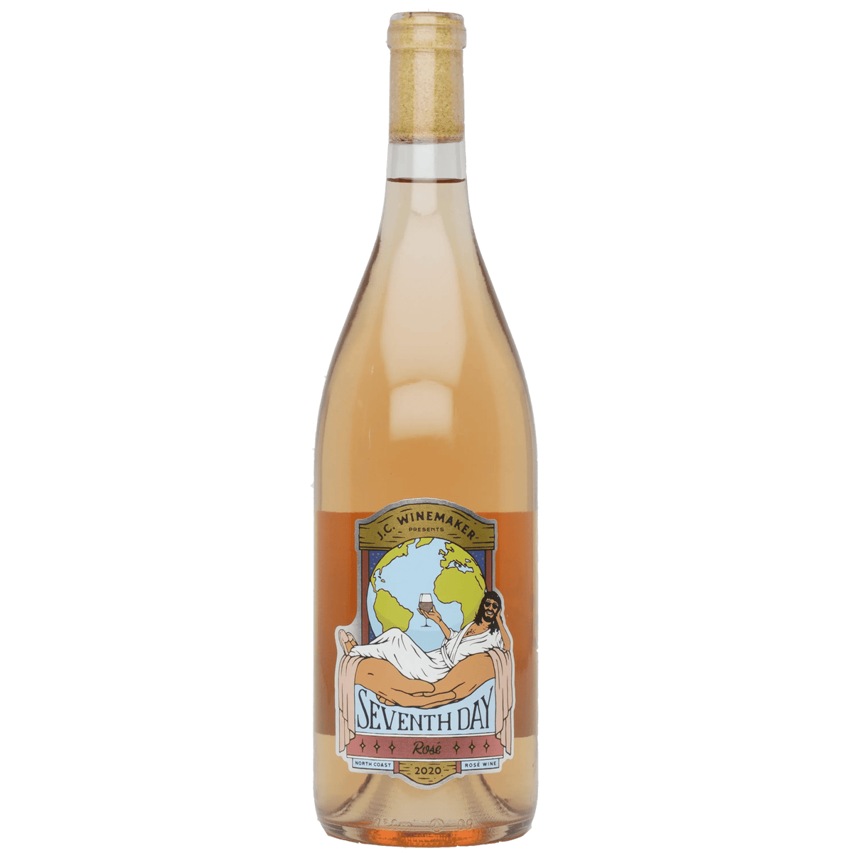 J.C. Winemaker Seventh Day Rose 750mL