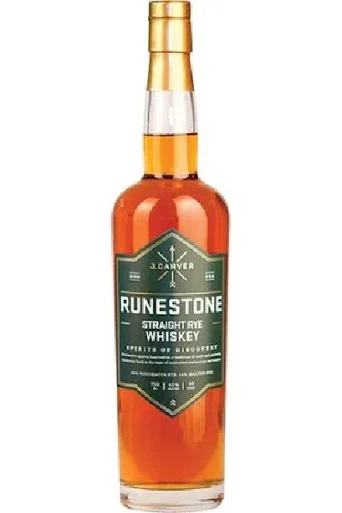 J Carver Runestone Straight Rye Whiskey 7yr