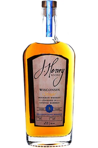 J Henry & Sons Bellefontaine Reserve Bourbon Cognac Finish