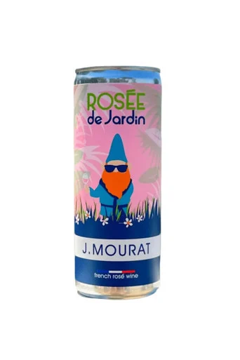 J. Mourat Rosé de Jardin Pinot 250ml can