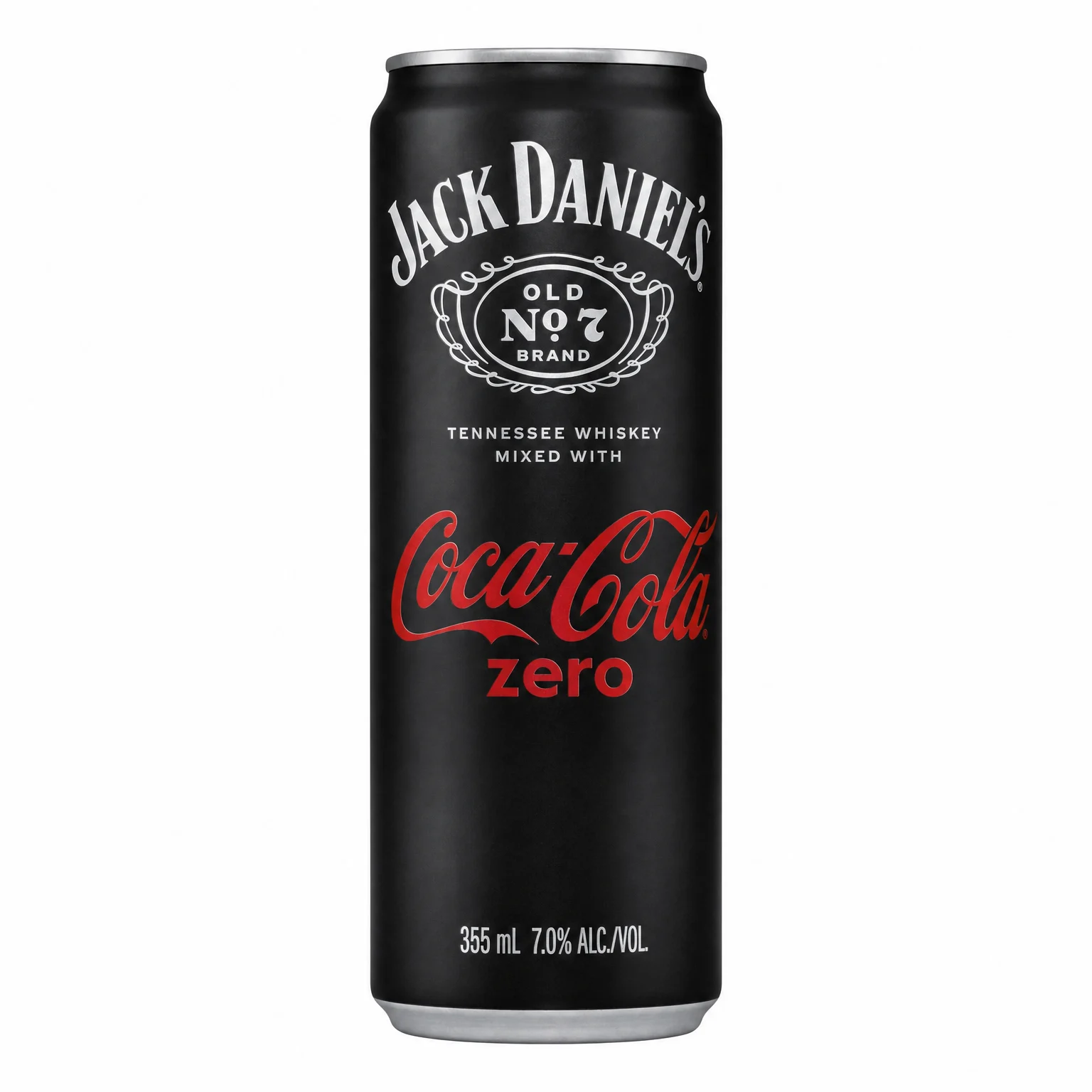 Jack Daniel's & Coca-Cola Zero Sugar 355ml