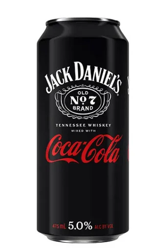 Jack Daniel's Jack & Coca Cola 16oz RTD single can 475ml