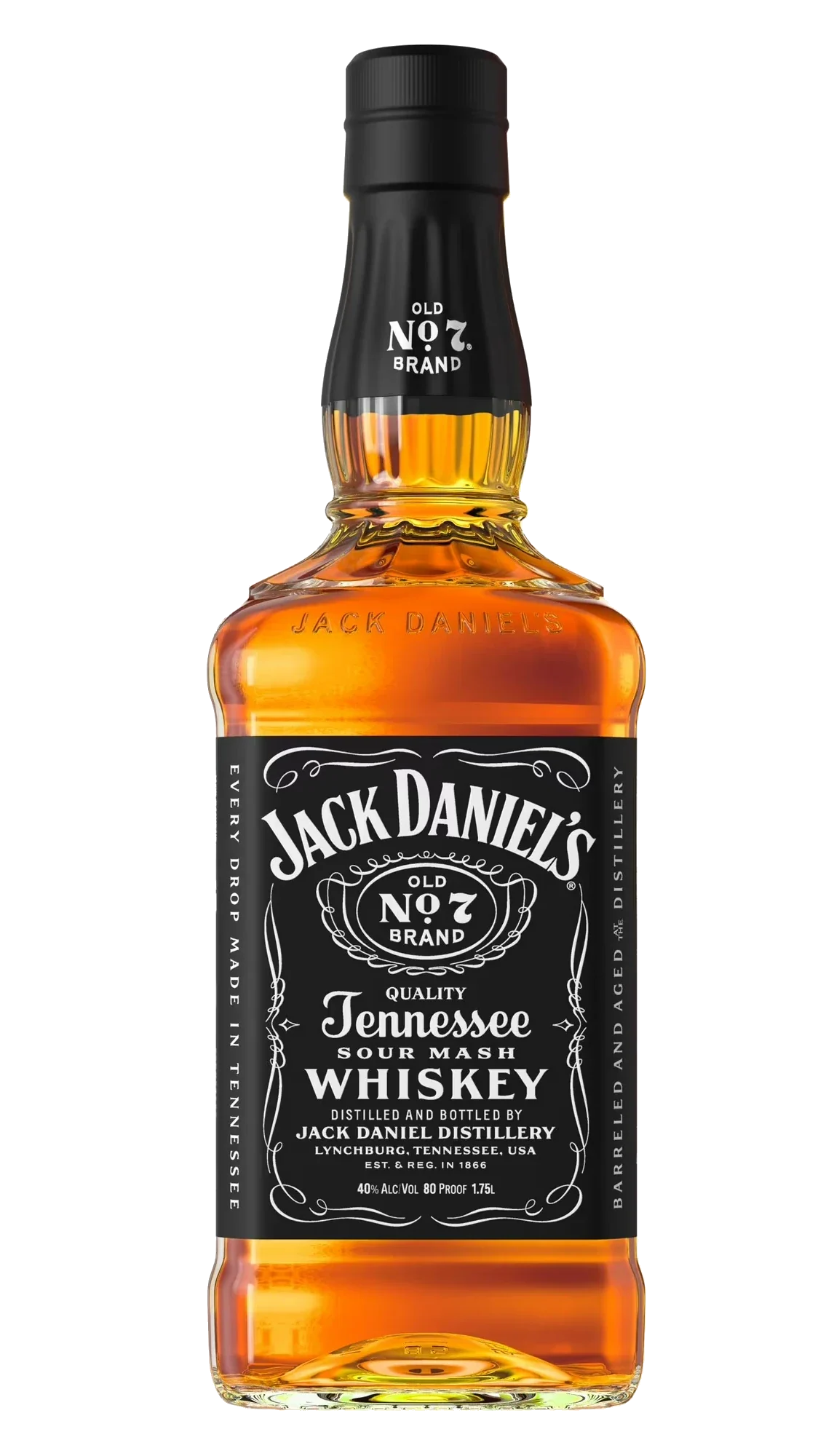 Jack Daniel's Old No 7 Tennessee Whiskey 1.75L