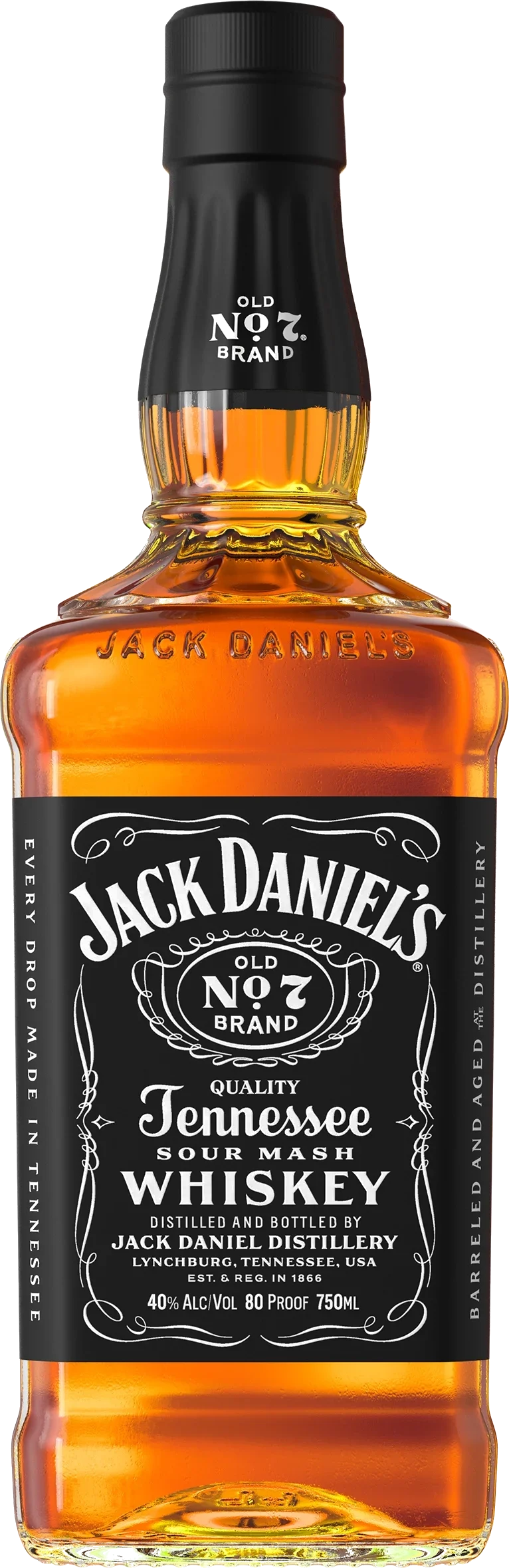Jack Daniels Old No 7 Tennessee Whiskey 750ML