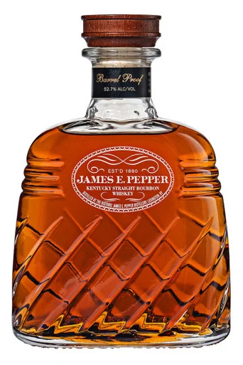 James E Pepper Barrel Proof Bourbon