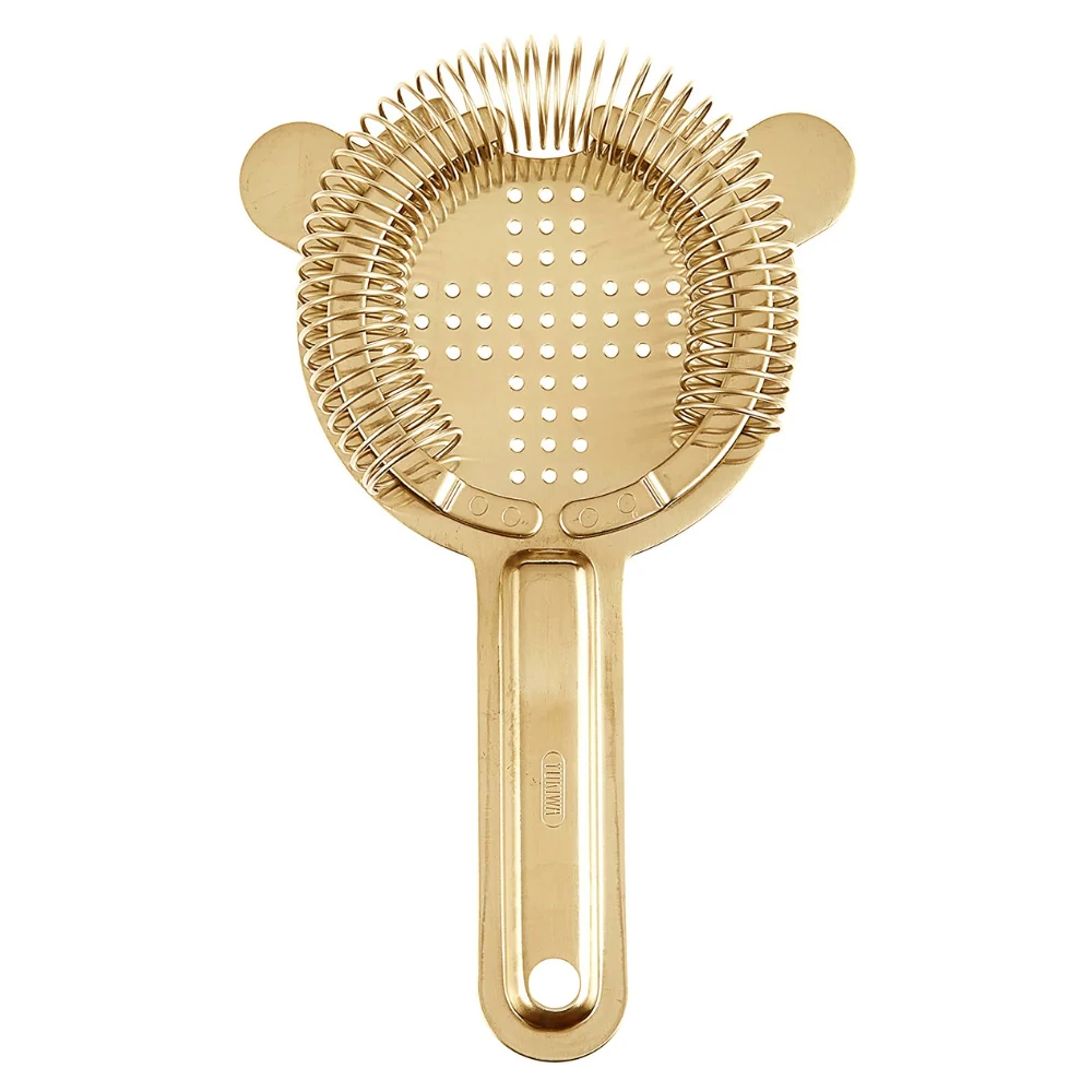 Japanese 24 kt Gold-Plated Hawthorne Strainer