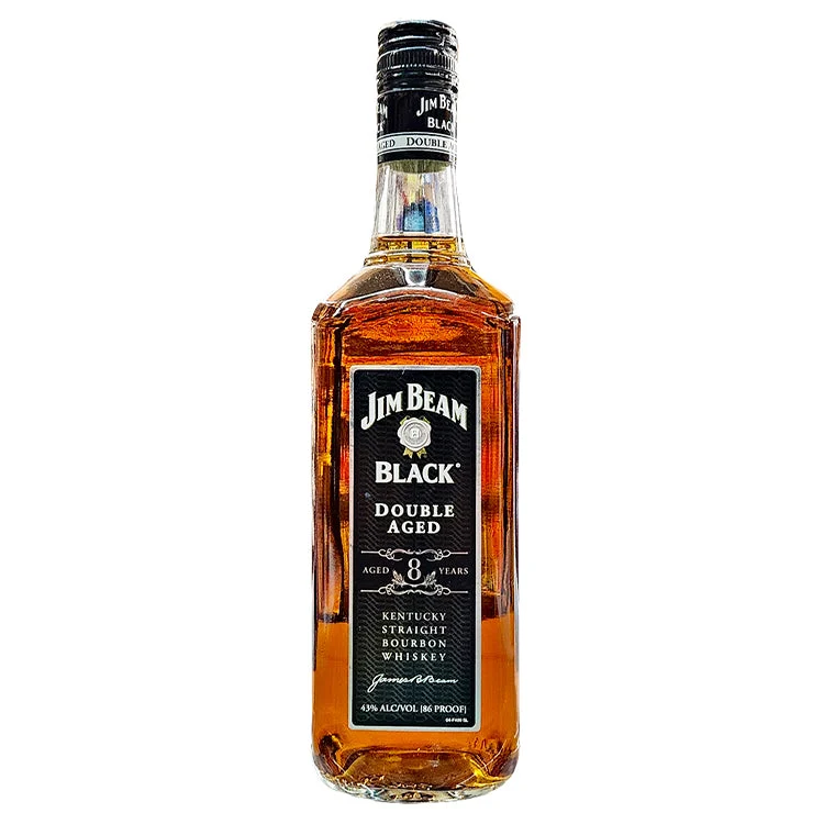 Jim Beam Black Double Aged 8 Year Bourbon Whiskey - 750ml