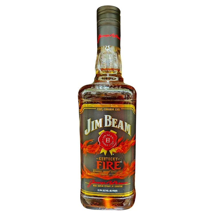 Jim Beam Fire Bourbon Whiskey - 750ml