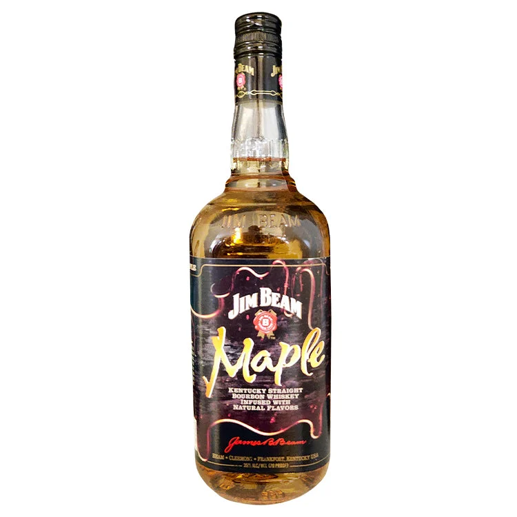 Jim Beam Maple Straight Bourbon Whiskey - 1L