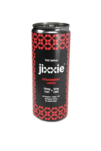Jixxie Strawberry Limon 10mg THC 4pk 12oz cans