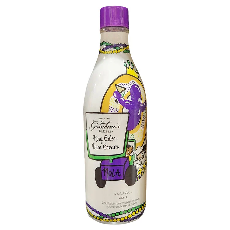 Joe Gambino's Bakery King Cake Rum Cream Liqueur - 750ml