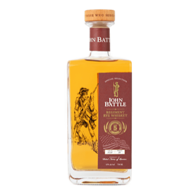 John Battle Regiment Rye Whiskey 750ml