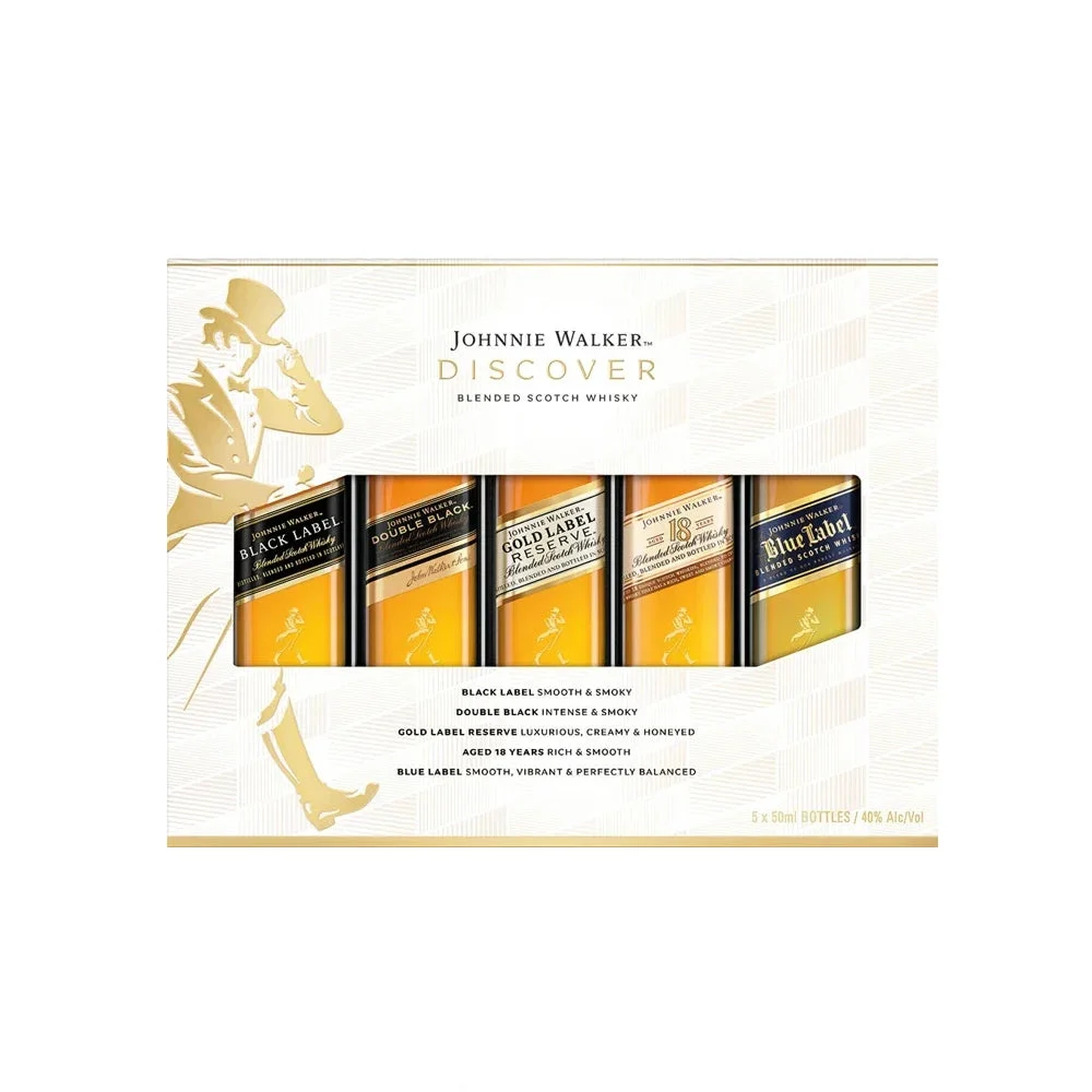 Johnnie Walker Discover Pack 50ML 5Pk