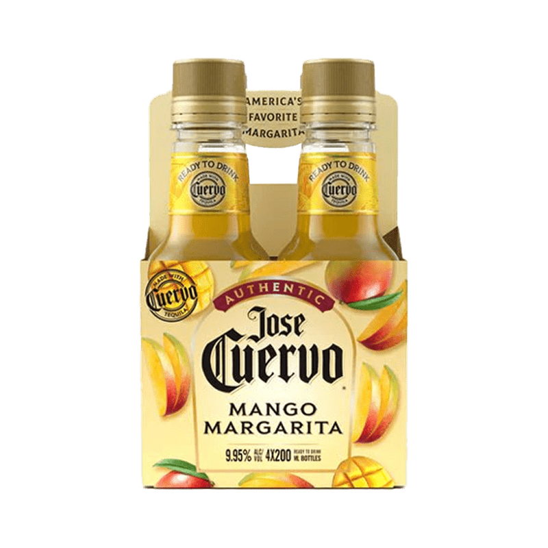 Jose Cuervo Authentic Mango Margarita 200mL 4 Pack