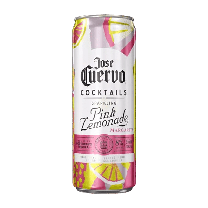 Jose Cuervo Authentic Sparkling Pink Lemonade 355mL 4 Pack
