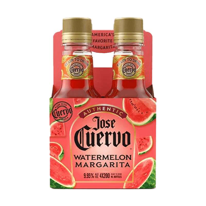 Jose Cuervo Authentic Watermelon Margarita 200mL 4 Pack