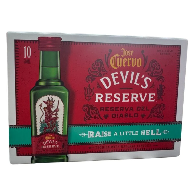 Jose Cuervo Devil's Reserve Tequila - 50ml Mini Shotx 10