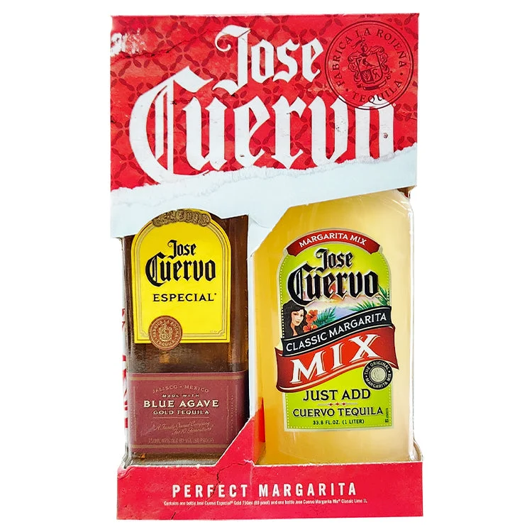 Jose Cuervo Tequila Gift Set With Margarita Mix - 750ml