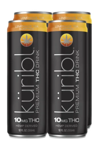 küribl Lemonade Tea Surprise 10mg THC 4pk 12oz cans